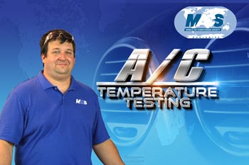 A/C Temperature Testing